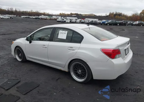 2014 Subaru Impreza 2.0I z USA, uszkodzony, nr VIN JF1GJAA62EG008917